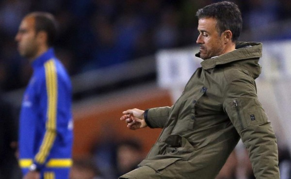 Luis Enrique: 'Vamos primeros y lo tenemos todo a nuestra disposición'