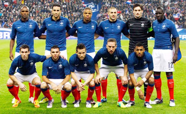 Francia, una selección irregular en fases de grupos