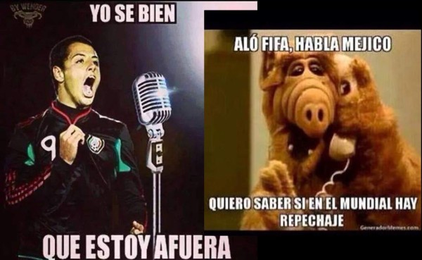 Los mejores memes del México-Holanda en octavos