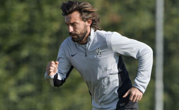 Andrea Pirlo estará un mes de baja con la Juventus