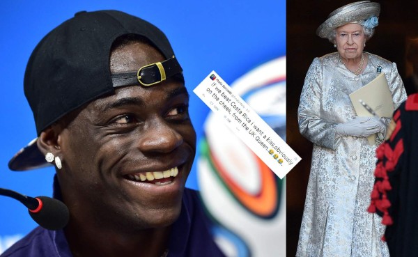 Balotelli quiere 'un beso de la Reina' si Italia vence a Costa Rica