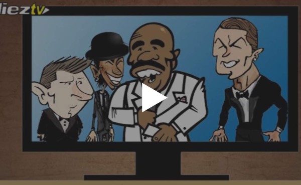 Diez Comics: Steve Harvey volvió a hacer de las suyas en la entrega del Balón de Oro