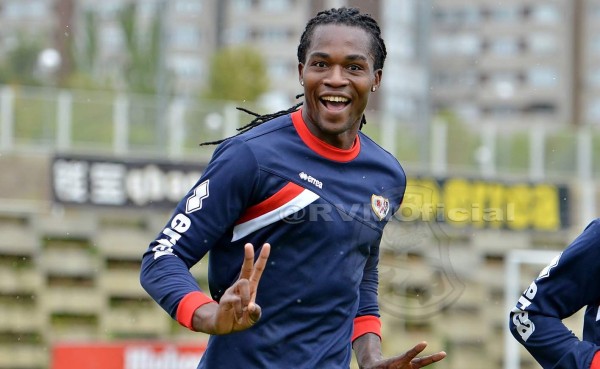 Manucho, jugador del Rayo, cree que le pueden ganar al Real Madrid