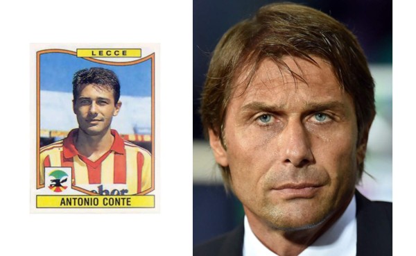 Así lucían los ténicos de la Euro en su época de jugadores en cromos