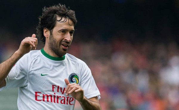 Segundo gol de Raúl con la camiseta del Cosmos