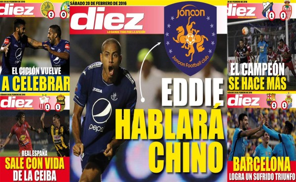 Las portadas digitales de DIEZ para hoy sábado 20 de febrero