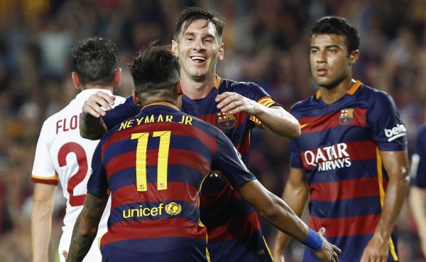 Barcelona venció a la Roma y se quedó con el trofeo Joan Gamper