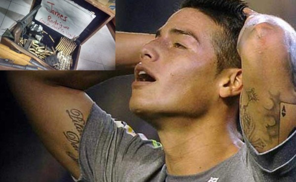 Amenazan de muerte al jugador de Real Madrid James Rodríguez