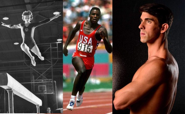 Los máximos ganadores de medallas en la historia de los Juegos Olímpicos