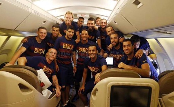 El Barcelona viaja a Estados Unidos para su gira de pretemporada