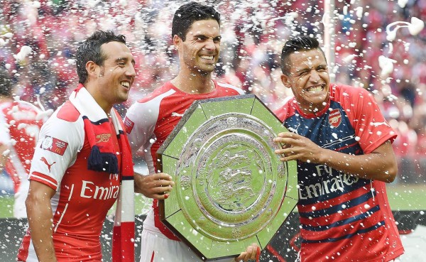 Arsenal es campeón de la Community Shield de Inglaterra