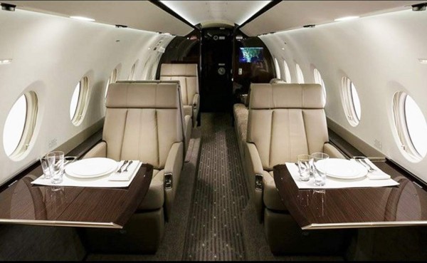 El nuevo y privado jet de Cristiano Ronaldo: Gulfstream G200