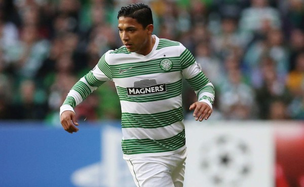 Emilio Izaguirre volvió a la titularidad en empate del Celtic
