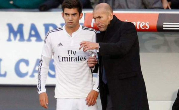 Quieren al hijo de Zinedine Zidane en la Premier League