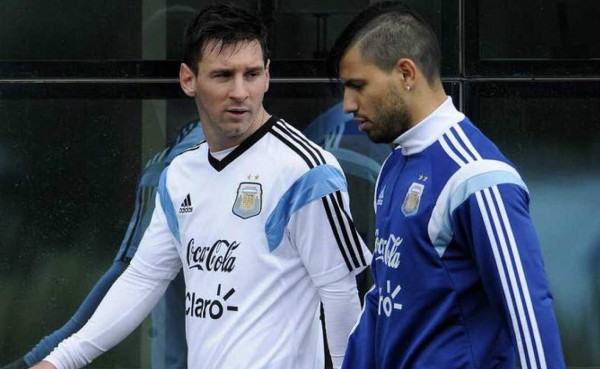 Argentina enfrentará a Brasil y Colombia sin Messi ni Agüero