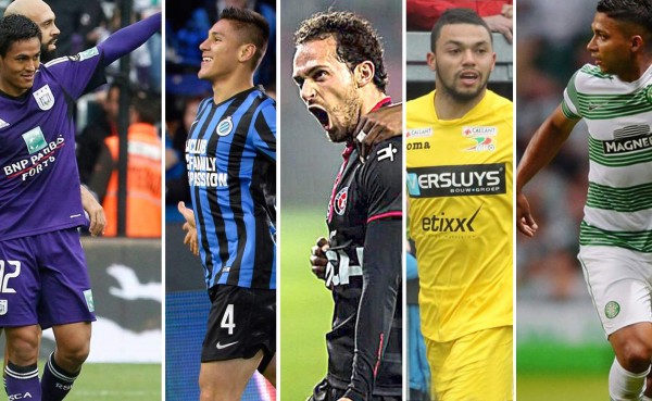 Izaguirre y Najar, entre los centroamericanos que jugarán Europa League