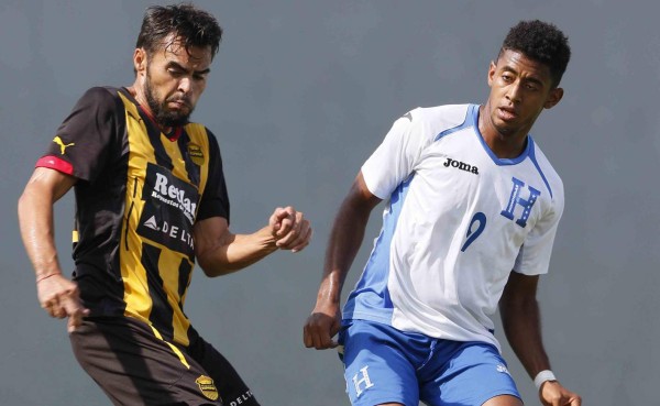 Pinto probó el equipo titular de Honduras que jugará en Río y no pudo con Real España