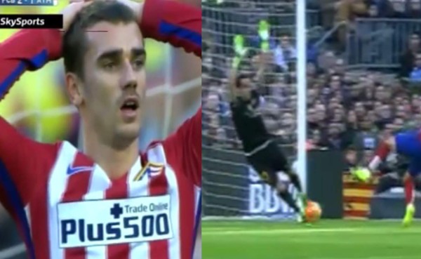 VIDEO: La espectacular salvada de Claudio Bravo a Antoine Griezmann