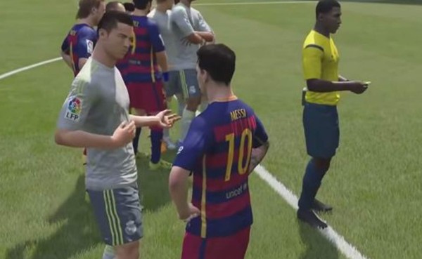 Messi y Cristiano Ronaldo se pelean en FIFA 2016
