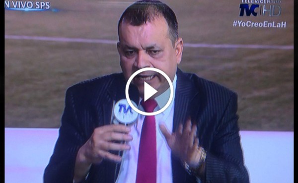 VIDEO: Orlando Ponce reaparece en la televisión previo al Honduras-El Salvador