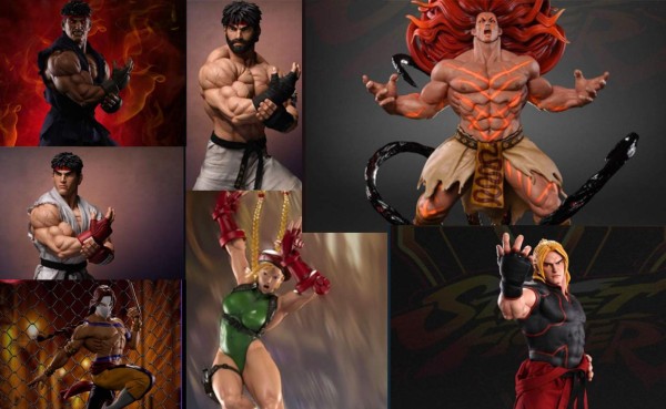 Las espectaculares figuras de acción de Street Fighter V