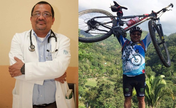 Ovidio Calderón, un doctor entre dos ruedas y la medicina