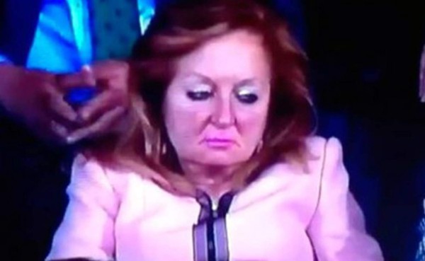 La Mujer de Rosa, la más famosa durante la final de Copa del Rey