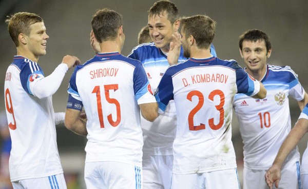 Rusia arrebata el segundo puesto a Suecia con cuatro goles de Dziuba