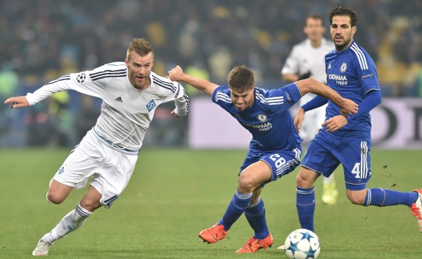 El Chelsea fue incapaz de vencer en Kiev al Dynamo