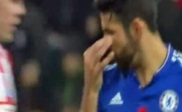 VIDEO: El polémico gesto de Diego Costa a un jugador del Stoke City&nbsp;&nbsp;
