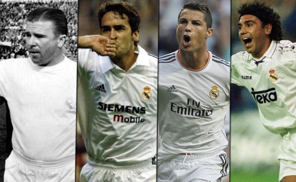 Los 20 mejores futbolistas en la historia del Real Marid, según Daily Mail