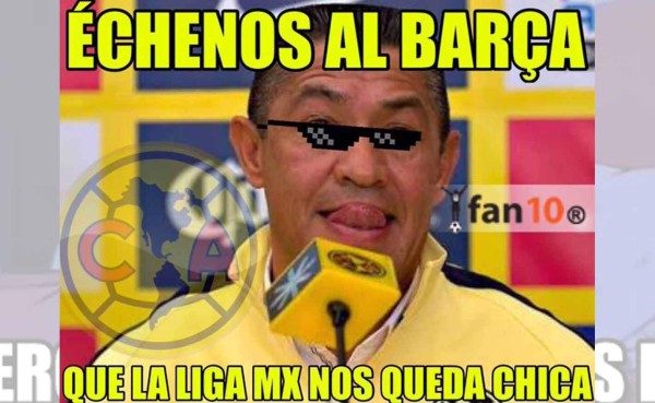 MEMES: América pide al Barcelona tras darle tremenda goleada al León