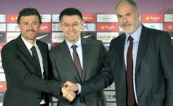 Luis Enrique es presentado y anuncia cambios en Barcelona