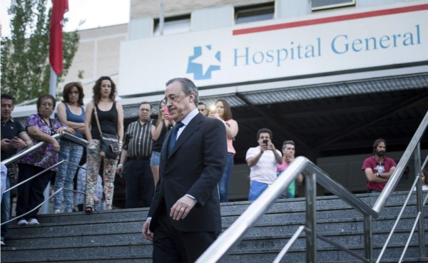 Florentino Pérez visita a Di Stéfano