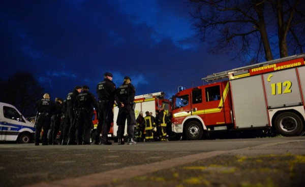 Así quedó el autobús del Borussia Dortmund tras la explosión