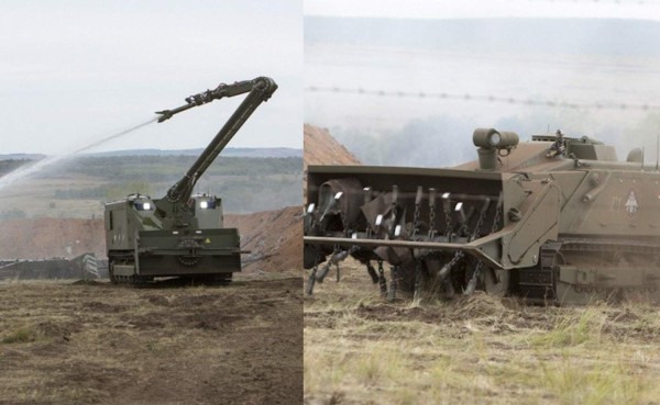 VIDEO: La tecnología de Rusia para desactivar minas