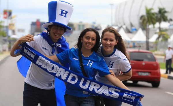 Llegó el ambiente hondureño al Arena da Amazonia