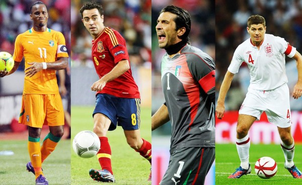 Drogba, Xavi, Buffon, Gerrard, Pirlo, Eto'o y Klose: despedidas ilustres