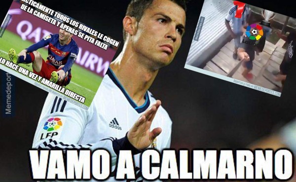 MEMES: Diversión para el público con la lucha entre Barcelona, Real Madrid y Atlético de Madrid