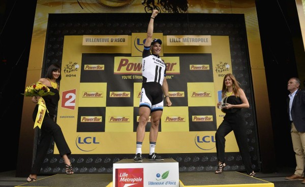 Marcel Kittel firma un 'hat trick' en el Tour de Francia