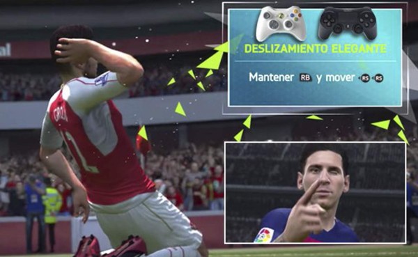 VIDEO: Así se hacen las celebraciones en el FIFA 16
