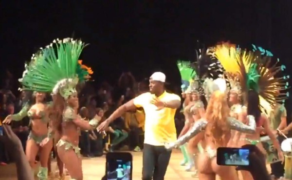 VIDEO: Así fue el divertido baile de Usain Bolt en Río