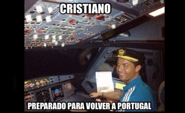 Con memes se burlan de Cristiano tras eliminación de Portugal