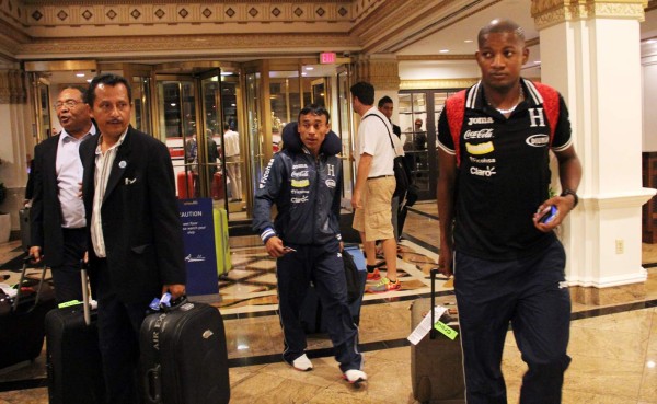 La selección de Honduras ya se encuentra en Washington