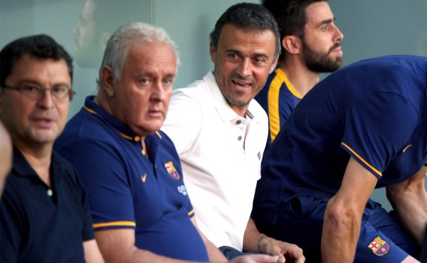 Luis Enrique: 'Empezamos como la temporada pasada, a un nivel muy alto'