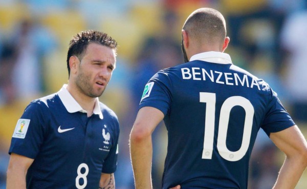 Benzema sobre Valbuena: 'Francia le necesita y a mí'