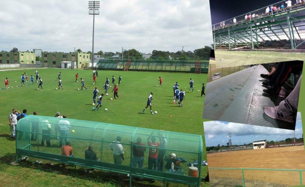 Este es el FBB Stadium de Belmopán donde Honduras jugará con Belice