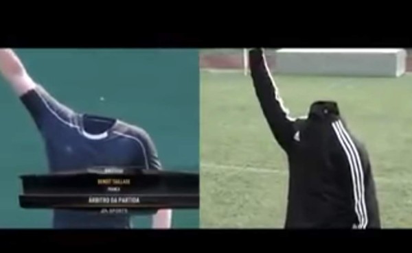 VIDEO: Así se verían los errores del FIFA 17 en la vida real