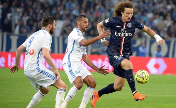 David Luiz se retira lesionado del clásico francés