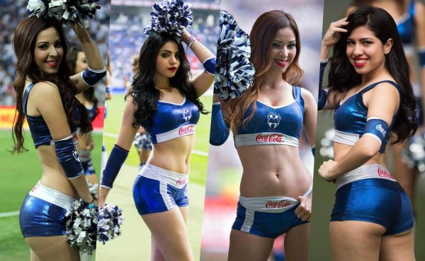 Las infartantes Rayaditas que apoyan a Alberth Elis y al Monterrey